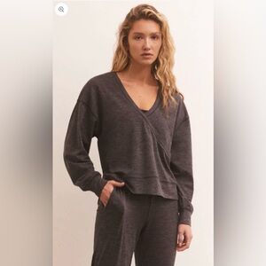 Z Supply Active Reversible Gray Top
